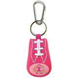 Chicago Bears Keychain Breast Cancer Awareness Ribbon Pink Football - Team Fan Cave