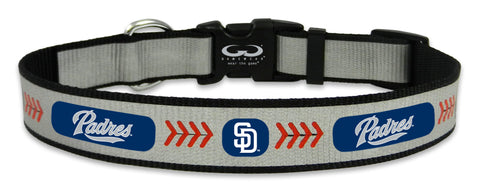 San Diego Padres Reflective Medium Baseball Collar - Team Fan Cave