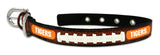 Clemson Tigers Classic Leather Small Football Collar - Team Fan Cave