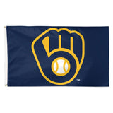 Milwaukee Brewers Flag 3x5 Team-0