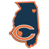 Chicago Bears Decal Home State Pride-0