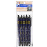 Indiana Pacers Pens Click Style 5 Pack Special Order - Team Fan Cave