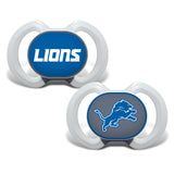 Detroit Lions Pacifier 2 Pack-0
