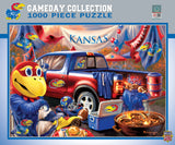 Kansas Jayhawks Puzzle 1000 Piece Gameday Design-0