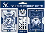 New York Yankees Playing Cards and Dice Set
