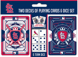 St. Louis Cardinals Playing Cards and Dice Set