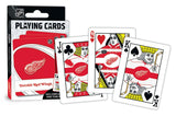 Detroit Red Wings Playing Cards Logo - Team Fan Cave