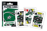 Dallas Stars Playing Cards Logo - Team Fan Cave