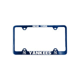 New York Yankees License Plate Frame Laser Cut Blue - Team Fan Cave