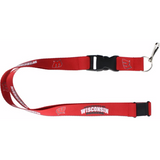 Wisconsin Badgers Lanyard Red - Team Fan Cave