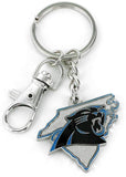 Carolina Panthers Keychain State Design - Special Order - Team Fan Cave