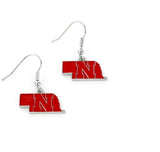 Nebraska Cornhuskers Earrings State Design - Special Order - Team Fan Cave