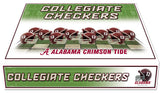 Alabama Crimson Tide Checker Set - Team Fan Cave