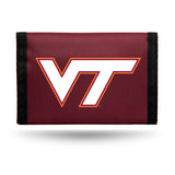 Virginia Tech Hokies Wallet Nylon Trifold Special Order - Team Fan Cave