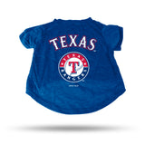 Texas Rangers Pet Tee Shirt Size L - Team Fan Cave