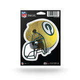 Green Bay Packers Decal 5x5 Die Cut Bling - Team Fan Cave