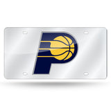 Indiana Pacers Silver Laser Tag - Special Order - Team Fan Cave