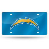 Los Angeles Chargers License Plate Laser Cut Blue - Team Fan Cave