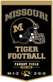 Missouri Tigers Banner 18x27 Wool PowerHouse - Team Fan Cave