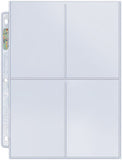 Ultra Pro 4-Pocket Pages 204D (100ct)