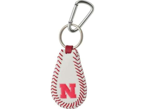 Nebraska Cornhuskers Keychain - Classic Baseball - Team Fan Cave