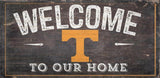 Tennessee Volunteers Sign Wood 6x12 Welcome To Our Home Design - Special Order - Team Fan Cave
