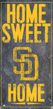 San Diego Padres Sign Wood 6x12 Home Sweet Home Design - Team Fan Cave