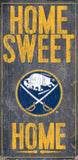 Buffalo Sabres Sign Wood 6x12 Home Sweet Home Design - Team Fan Cave