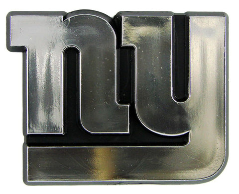 New York Giants Auto Emblem - Silver - Team Fan Cave