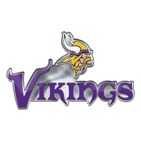 Minnesota Vikings Auto Emblem Color Alternate Logo - Team Fan Cave