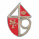San Francisco 49ers Auto Emblem Color Alternate Logo - Team Fan Cave