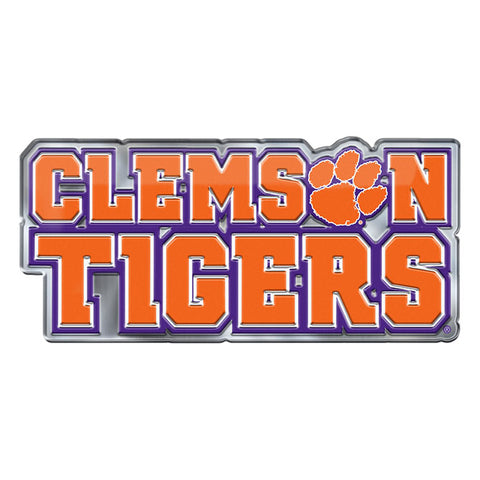 Clemson Tigers Auto Emblem Color Alternate Logo - Team Fan Cave
