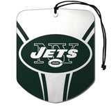 New York Jets Air Freshener Shield Design 2 Pack - Team Fan Cave
