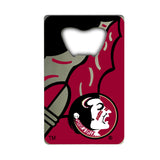 Florida State Seminoles Bottle Opener Credit Card Style - Special Order - Team Fan Cave