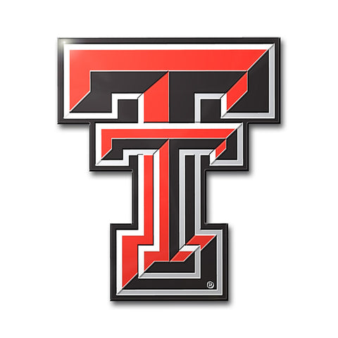 Texas Tech Red Radiers Auto Emblem - Color - Team Fan Cave
