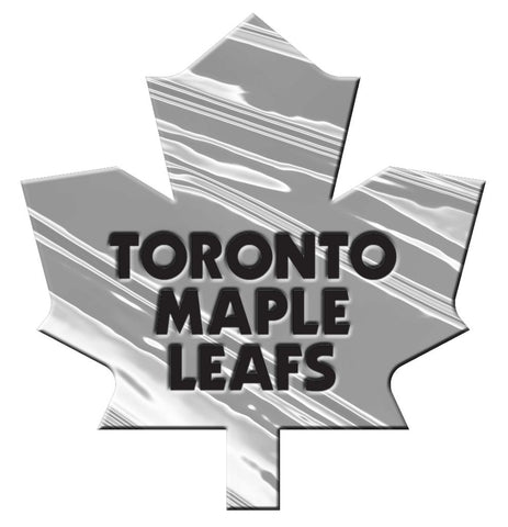 Toronto Maple Leafs Auto Emblem - Silver - Special Order - Team Fan Cave