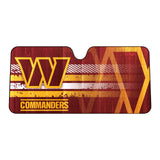 Washington Commanders Auto Sun Shade 59x27-0