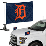 Detroit Tigers Flag Set 2 Piece Ambassador Style - Team Fan Cave