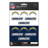 Los Angeles Chargers Decal Set Mini 12 Pack-0