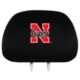 Nebraska Cornhuskers Headrest Covers - Team Fan Cave