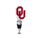 Oklahoma Sooners Wine Bottle Stopper Logo Special Order - Team Fan Cave