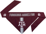 Texas A&M Aggies Pet Bandanna Size S - Special Order