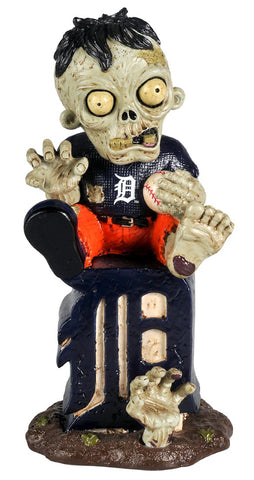 Detroit Tigers Zombie Figurine - On Logo - Team Fan Cave