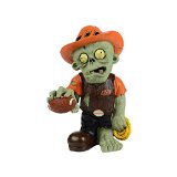 Oklahoma State Cowboys Zombie Figurine - Thematic w/Football - Team Fan Cave
