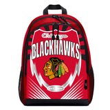 Chicago Blackhawks Backpack Lightning Style - Team Fan Cave