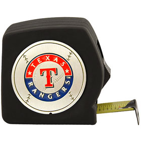 Texas Rangers Black Tape Measure - Team Fan Cave