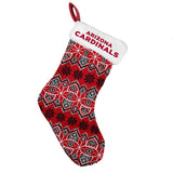 Arizona Cardinals Knit Holiday Stocking - 2015 - Team Fan Cave