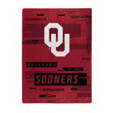 Oklahoma Sooners Blanket 60x80 Raschel Digitize Design-0