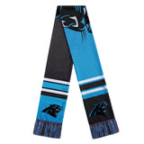 Carolina Panthers Scarf Colorblock Big Logo Design - Team Fan Cave