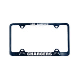 Los Angeles Chargers License Plate Frame Laser Cut Blue - Team Fan Cave